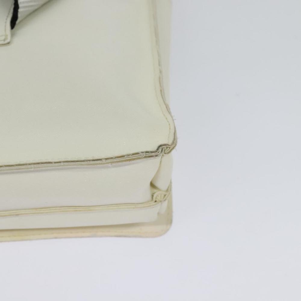 CHANEL Waist Bag Nylon White CC Auth bs25229 - Picture 9 of 16